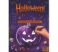 Halloween Ink Tracing Halloween Book: Reverse Line Tracing Activity Book for Kids, Toddlers & Beginners: Fun Spooky Drawing, Pen Control & Fine Motor Skills Practice for Halloween