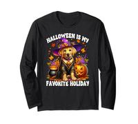 Halloween Is My Favorite Holiday For Golden Retriever Mom Manga Larga