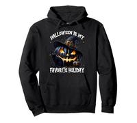 Halloween Is My Favorite Holiday For Witches Mystic Cat Sudadera con Capucha