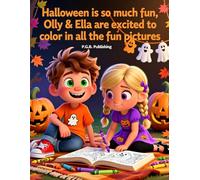 Halloween is so much fun, Olly & Ella are excited to color in all the fun pictures