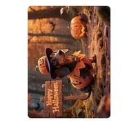 Halloween Jigsaw Puzzle, 130 Puzzle Pieces, Pumpkin & Animal Designs, Fun Engaging Game, Educational Activity for Halloweens, Holiday, Kids, Adults, Family Nights, Travel, Indoor, Beach