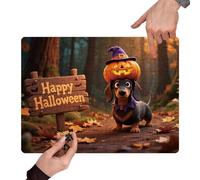 Halloween Jigsaw Puzzles, 130 Pieces Jigsaw Puzzles with Pumpkin and Animal, Educational Brain Teaser Set, Engaging Challenging Design, Fun Game for Halloween, Holiday Decor, Family Game Night