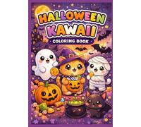 HALLOWEEN KAWAII COLORING BOOK