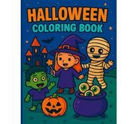 Halloween Kawaii Coloring Book: Cute & Spooky Coloring Pages for Kids, Teens, and Adults | Fun Halloween Activity Book with Ghosts, Pumpkins, Witches, Cats & More