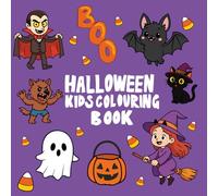 Halloween Kids Coloring Book: Happy Haunts and Pumpkin Friends: Perfect for kids ages 6-10 years, simple yet fun!