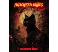 Halloween Kitties - Katzen Ausmalbuch: 50 schaurig-schöne Motive mit Katzen, Kürbissen & Hexenhüten - Ausmalspaß für Jugendliche und Erwachsene