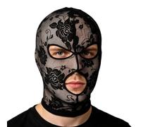Halloween Lace Veil Fashion Hollow 11.02*7.87 Decorative Facial Accessories