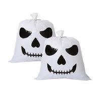 Halloween Leaf Bag - Decorative Fall Garden Waste Bag For Leaves - Reusable Halloween Yard Decoration - Garbage Storage For Outdoor Lawn, Porch, Path, Backyard, And Holiday Displays