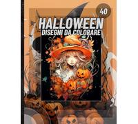 Halloween libro da colorare.