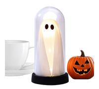 Halloween Light Up Ghost - Figura de estilo gótico LED, construcción ligera, resplandor aterrador para el interior | Decoración de mesa aterradora para exteriores, de festivales, salas de
