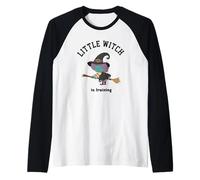 Halloween Little Witch Camiseta Manga Raglan