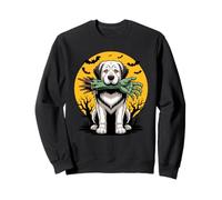 Halloween Luna Zombie Great Pyrenees Pyrenean Mountain Dog Sudadera