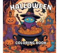 Halloween Magic: A Coloring Book For Spooky Season: 50 Spooky Scenes for Kids and Adults to Relax and Unleash Your Creativity