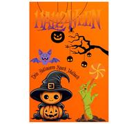 Halloween Malbuch für Kinder: 50 Gruselige & Spukhaft Motive von Geistern, Hexen, Kürbissen, Friedhöfen und Monstern für Kinder ab 4 Jahren