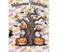 Halloween Malbuch für Kinder: Süße und gruselige Ausmahlbilder für Jungen und Mädchen