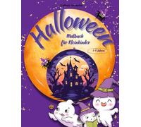 Halloween-Malbuch für Kleinkinder: Große, einfache & süße Seiten für Kinder von 1-4 Jahren