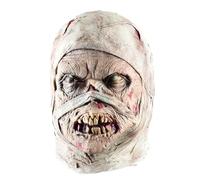 Halloween Mama Head - Máscara de látex de miedo, realista decorativa - Accesorio de cosplay | Spooky Full Face Disfraz Cover para Halloween Carnival Haunted House Cosplay Tema Masquerade