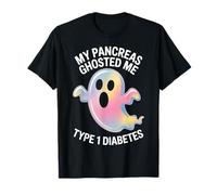 Halloween Mi Páncreas Me Ghosted Me Diabetes Niños y niñas Camiseta