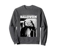 Halloween Michael Myers entra en casa Sudadera, Unisex para Adultos, Jaspeado Oscuro, L