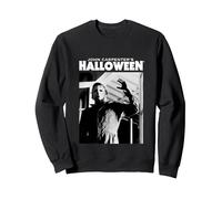 Halloween Michael Myers entra en casa Sudadera, Unisex para Adultos, Negro, S