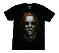 Halloween Michael Myers Halloween Graphic T-Shirt The Curse of Michael Myers tee Black S