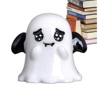 Halloween Miniature Ornament, Pumpkin Resin Figurines Ornaments Ghost