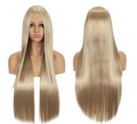 Halloween Mode Fête De Noël Dress Up Perruque Anime Cosplay Perruque Avec Une Frange 80cm De Long Cheveux Raides Costume Quotidien Cos Chapeaux Faux Cheveux Couleur: K050-19