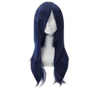 Halloween Mode Fête De Noël Dress Up Perruque Cos Perruque Lal Mirch Bleu Noir Lol Ari Nine Tailed Fox Cheveux Bouclés 067