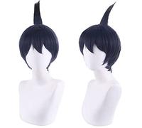 Halloween mode fête de Noël habiller perruque Cospaly fausse puissance scie homme scie à chaîne homme Hayakawa Akihiragawa ア キ bleu noir