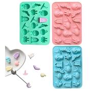 Halloween Molds | 3 Pieces Non-Stick Chocolate Decoration Soap Making Tool