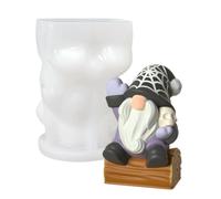 Halloween Molds Silicone | DIY 3D Cute Ghost Gnome Easy Release | Handmade