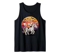 Halloween Momia Unicornio Zorro Zorros Camiseta sin Mangas
