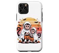 Halloween Mono Capuchino Fantasma Monos Carcasa para iPhone 11 Pro