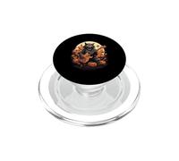 Halloween Monster Cat Guitarra eléctrica Rock Music PopSockets PopGrip para MagSafe