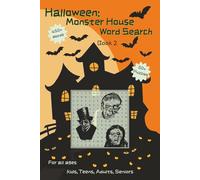 Halloween: Monster House Word Search Puzzle Book 2: Word Search with Easy to Read Print about ghosts, creepy creatures, spooky mpnsters and More | 6x9 ... Gifts for Vacations, Holidays and Free Times