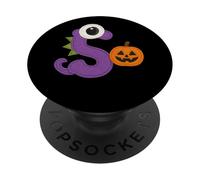 Halloween Monster S Diseño de Calabaza PopSockets PopGrip Adhesivo