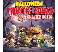 Halloween Monster Squad: Funny & Scary Characters for Kids: 16 Funny and Not-Too-Scary Monsters for Kids Ages 4-9 (Halloween Monster Squad Adventures)