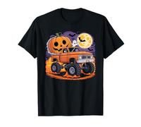 Halloween Monster Truck Spooky Pumpkin Parade Camiseta