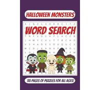 Halloween Monsters Word Search Puzzle Book: Word Searches About Halloween Monsters, Monsters, Folklore Creatures, Cryptids and More | 6x9 inches, 110 ... Gifts for Vacations, Holidays and Free Time.