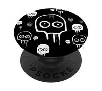 Halloween Monstruo Fantasma Espeluznante Muerte no-Muerte Noche Ojos PopSockets PopGrip Adhesivo