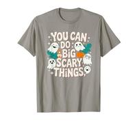 Halloween Motivational Spooky Positive Vibes Quote Camiseta