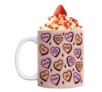 Halloween Mug - 325ml Ceramic Coffee Cup, Cute Beverage Mug with Handle