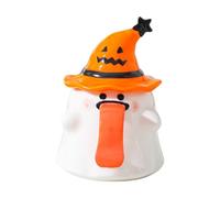 Halloween Mug - Funny Ghost Cup | Halloween Ghost Mug With Lid And Handle | Couple High Value Tea Drinkware Party Supplies For Restaurant Hotel Home Counter Apartment Farmhouse