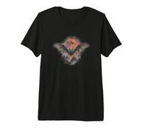 Halloween Murciélago Volador Castillo Encantado Luna Camiseta Premium