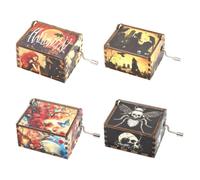 Halloween Music Box - Exquisite Smooth Halloween Tune Music Box Wood, Metal
