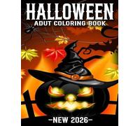 Halloween New 2026 Adult Coloring Book