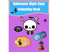 Halloween night copy colouring book