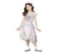 Halloween Niñas Novia Traje Niños Disfraz Fantasma Novias Disfraz