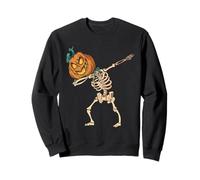 Halloween niños Dabbing Esqueleto Calabaza Miedo Jack O Lantern Sudadera