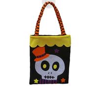 Halloween Non-woven Bag - Chic Handheld Halloween Basket - Large Capacity Halloween Treat Bag, Pumpkin Party, Girls' GiftHalloween Party Gift Goth Rock Band Fan Tote Bag